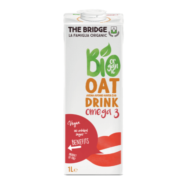 Boisson à l'avoine bio aux oméga-3 - 1 L