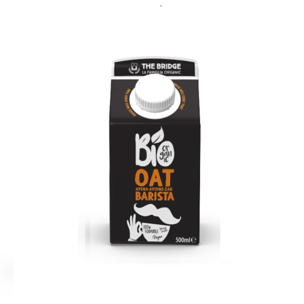 Boisson à l'avoine biologique barista - 500 ml