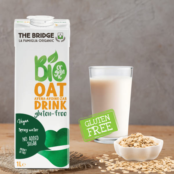 Boisson à l'avoine biologique sans gluten - 1 L