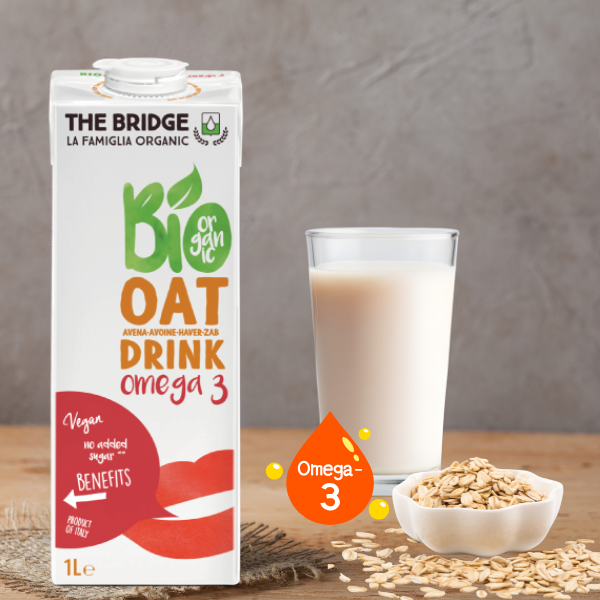 Boisson à l'avoine bio aux oméga-3 - 1 L