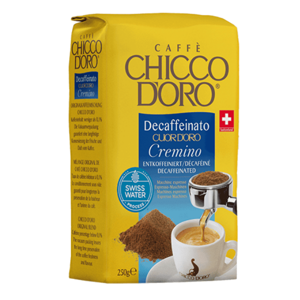 Caffè macinato Cuor d'oro Cremino Decaffeinato 250 g Macchine Espresso