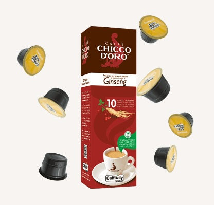 Caffitaly Ginseng coffee capsules 10 caps