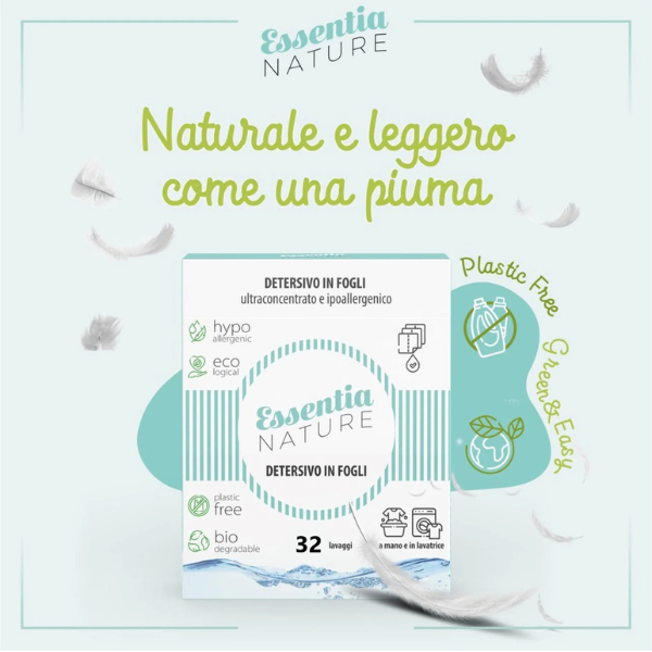 Detersivo Ecologico in Fogli [32 lavaggi]