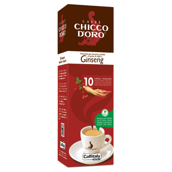 Caffitaly Ginseng coffee capsules 10 caps