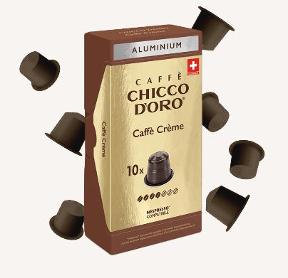 Coffee capsules Nespresso * compatible Creme ALU 10 cps