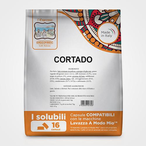 Caffè capsule compatibili A modo Mio Cortado 16 capsule