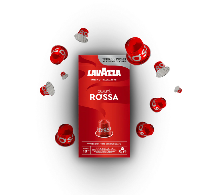 Nespresso * compatible Red quality coffee capsules 10 capsules