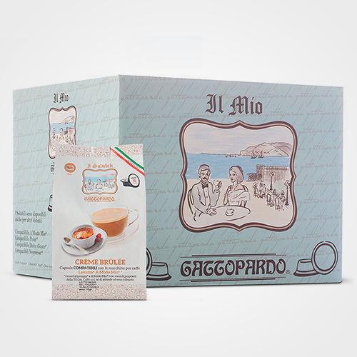 Coffee capsules compatible A modo Mio Creme Brulee 16 capsules
