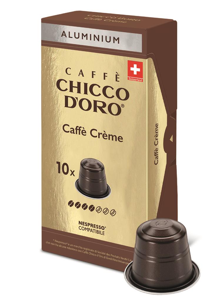Coffee capsules Nespresso * compatible Creme ALU 10 cps