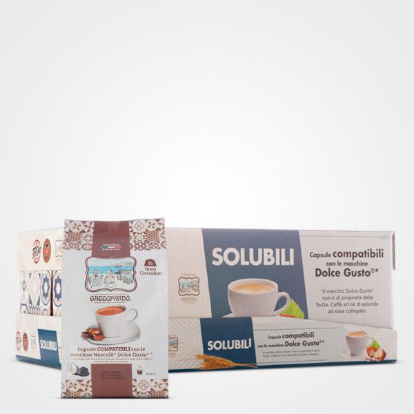 Coffee capsules compatible Dolce Gusto Chocolate 16 capsules