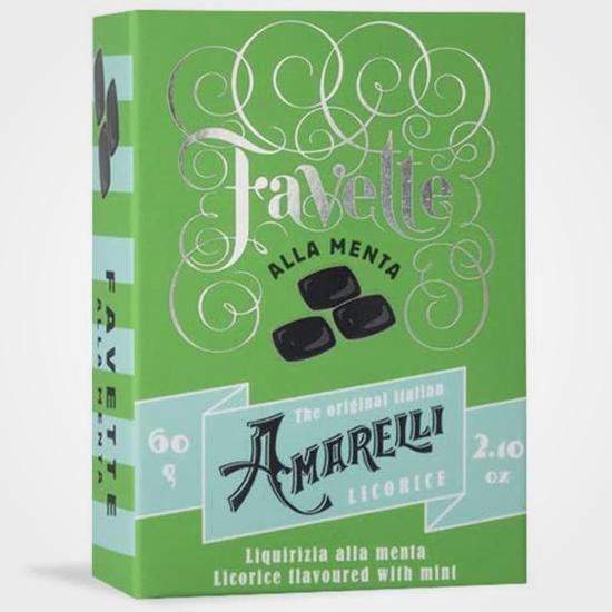 Liquirizia alla menta Favette Amarelli 60 gr