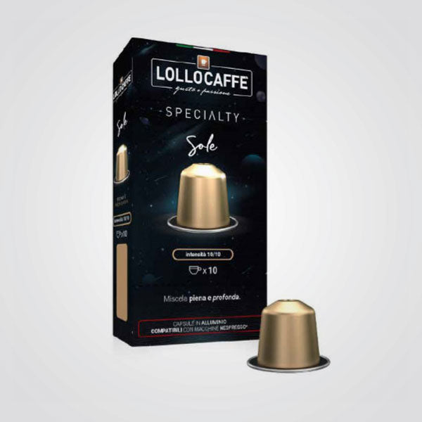 Nespresso-kompatible Kaffeekapseln LOLLO SOLE 100cps
