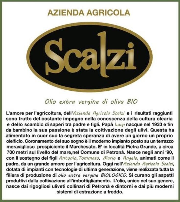 Olio Extravergine di oliva BIO 3L