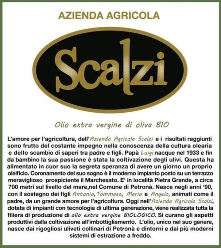 Olio Extravergine di oliva BIO 3L