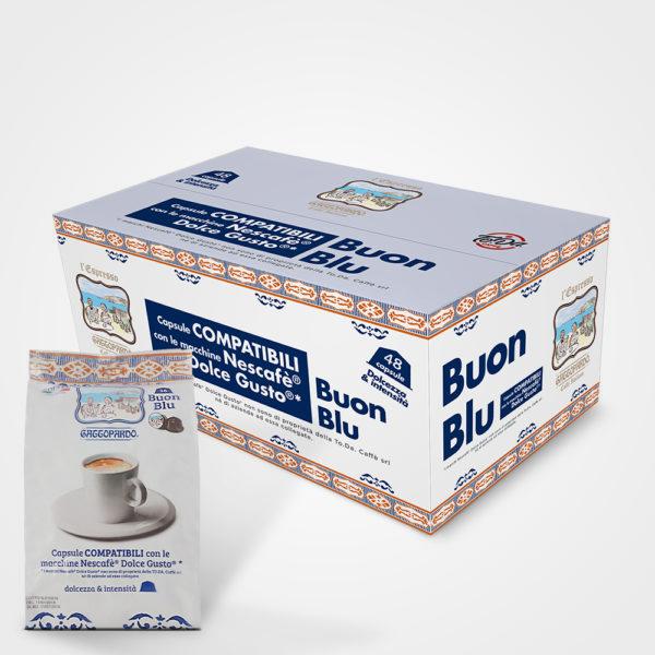 Caffè capsule compatibili Dolce Gusto BLU 16 capsule