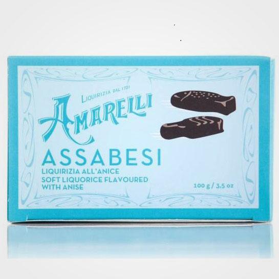 Lakritz mit Anis Assabesi Amarelli 100 gr