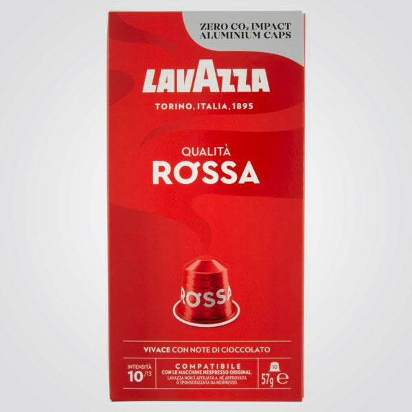 Nespresso * compatible Red quality coffee capsules 10 capsules